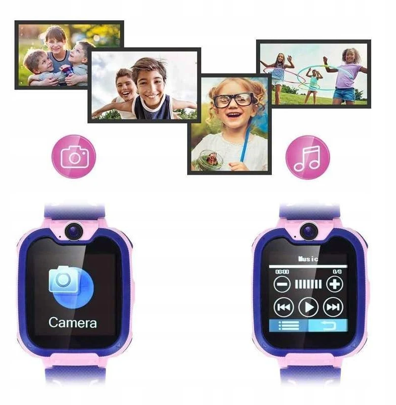 Vaikiškas išmanusis laikrodis Smart-Trend, rožinis