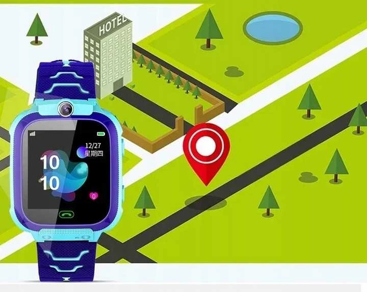 Vaikiškas išmanusis laikrodis su GPS – saugumas, ryšys ir spalvotas dizainas.