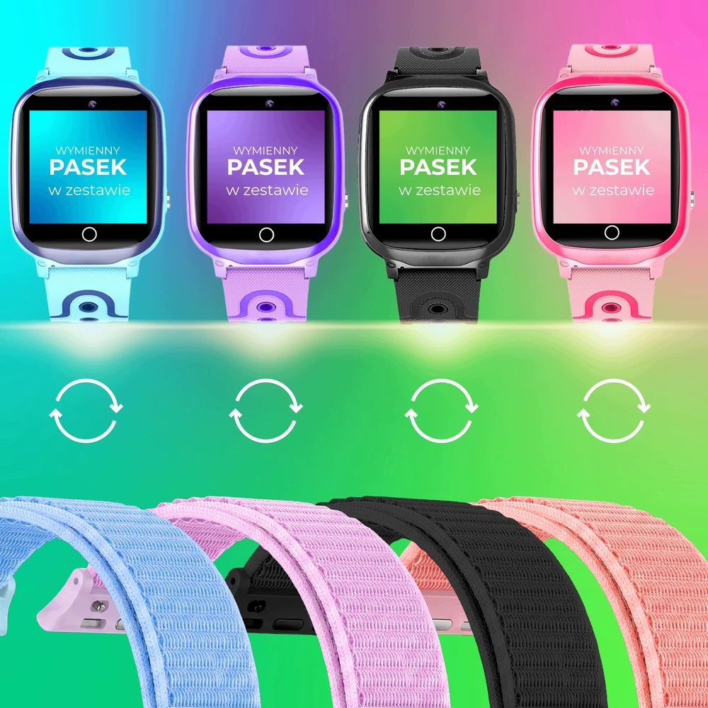 Vaikiškas išmanusis laikrodis WonderWatch, 650 mAh