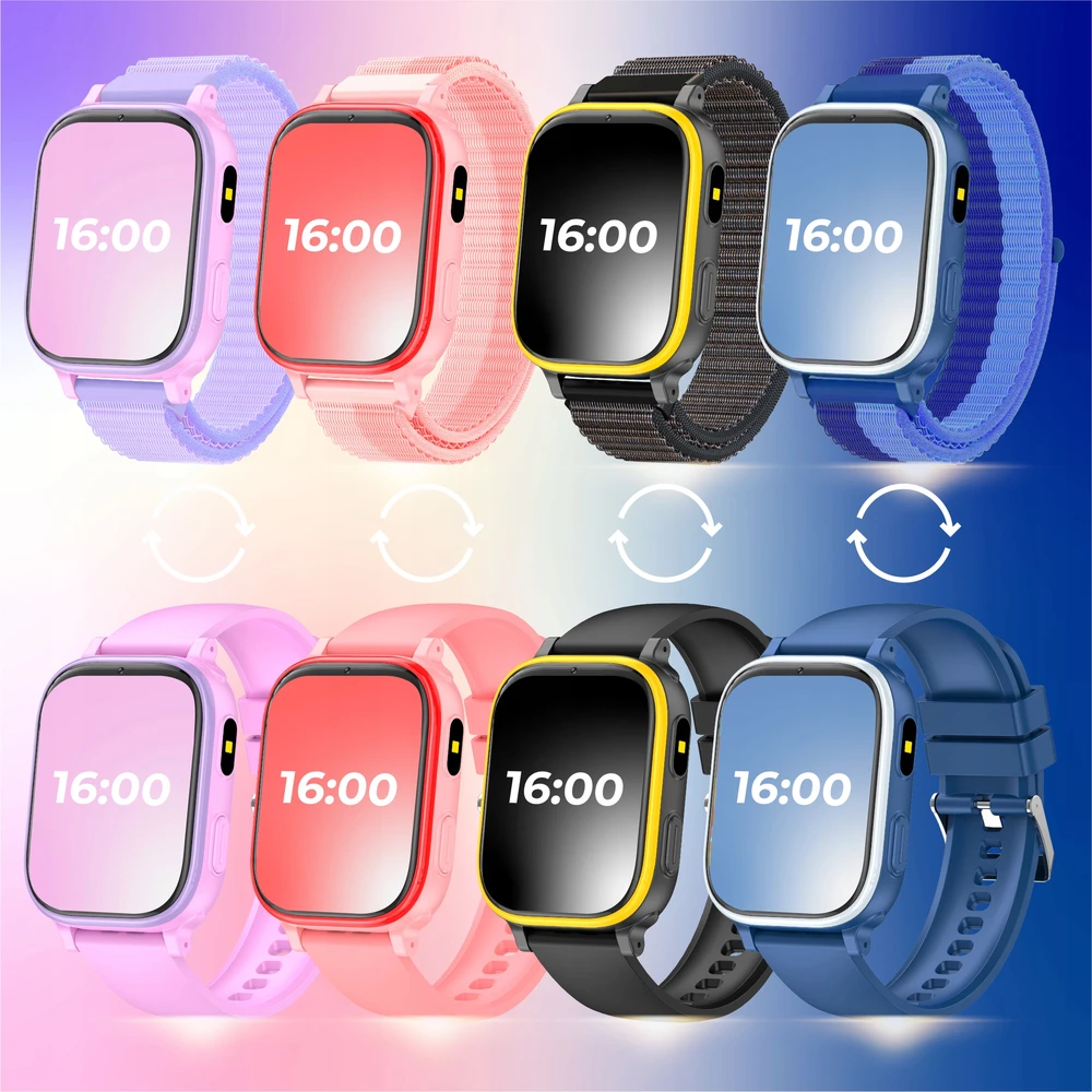 Vaikiškas išmanusis laikrodis WonderWatch, 2 dirželiai