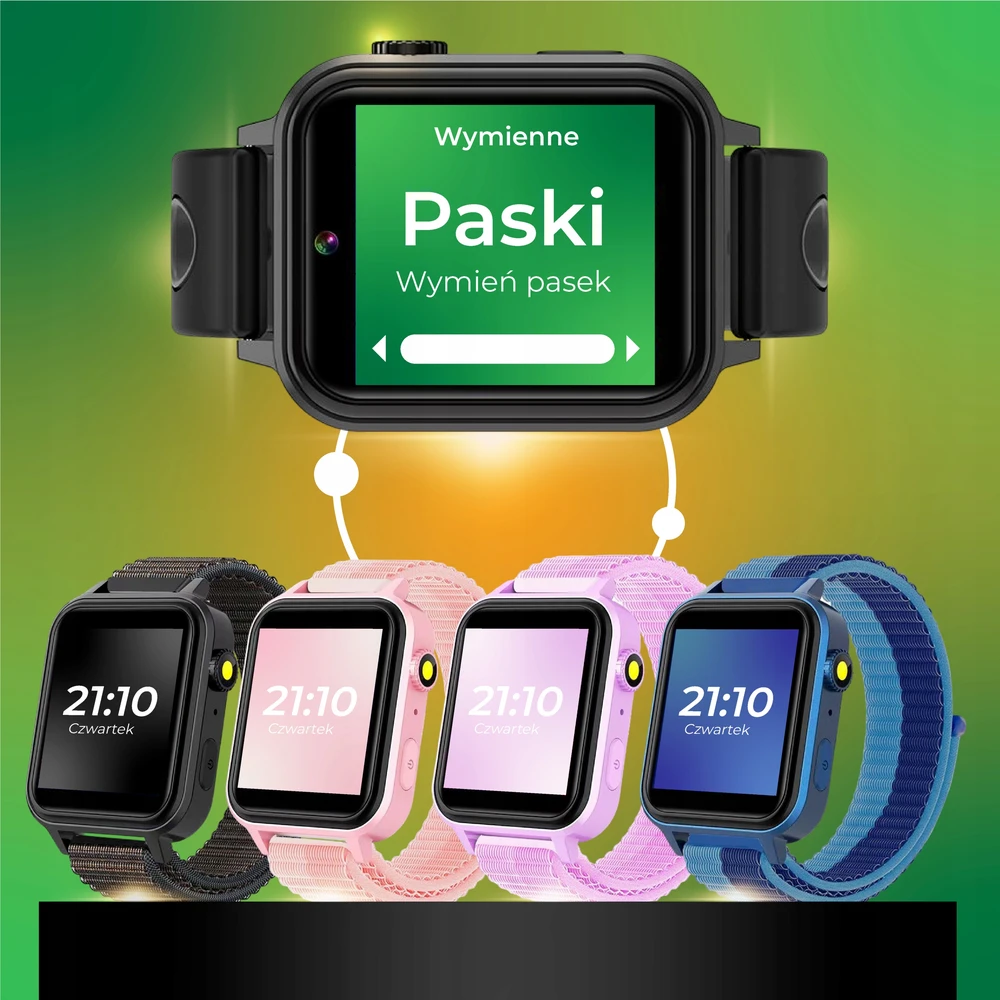 Vaikiškas išmanusis laikrodis WonderWatch A8s