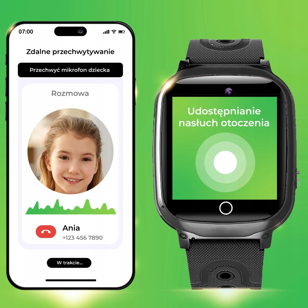 Vaikiškas išmanusis laikrodis WonderWatch, 650 mAh
