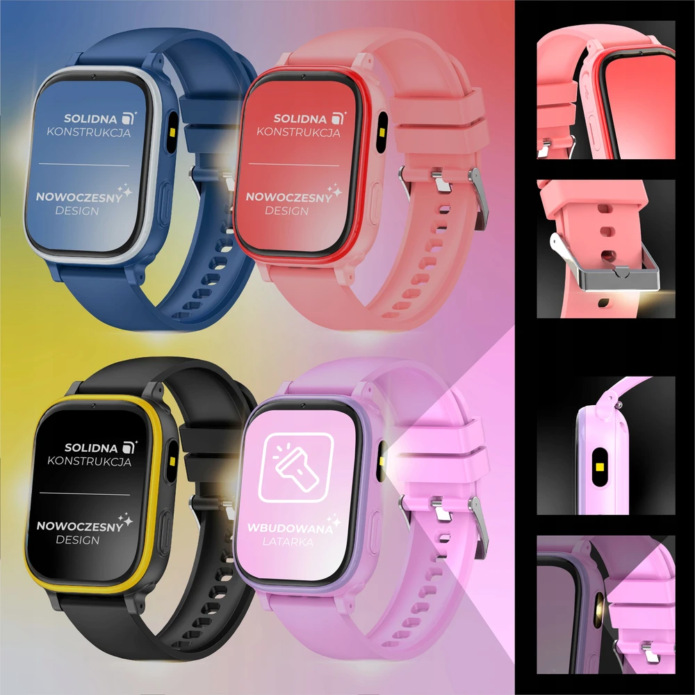 Vaikiškas išmanusis laikrodis WonderWatch, 2 dirželiai