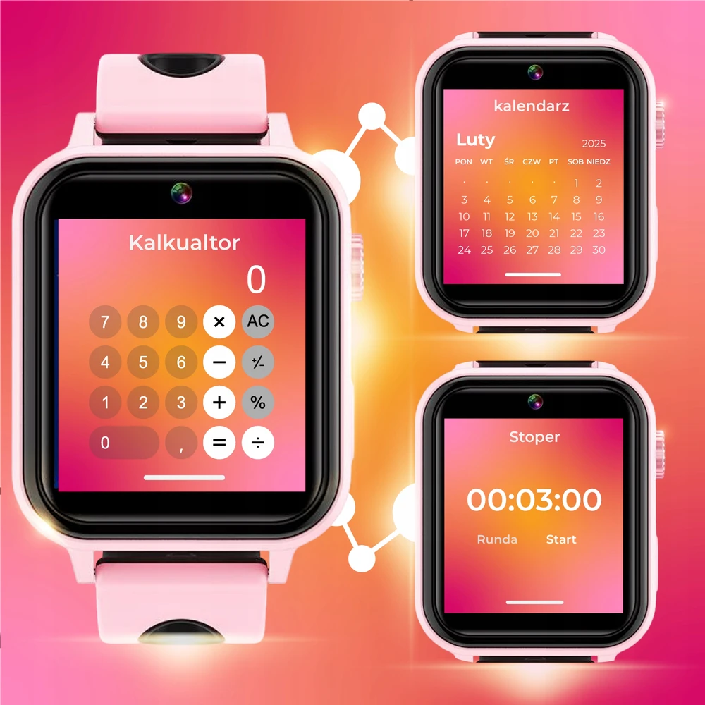 Vaikiškas išmanusis laikrodis WonderWatch A8s