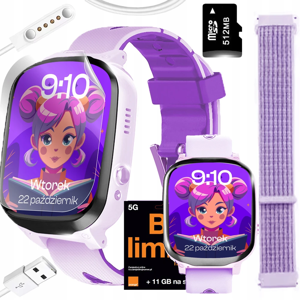 Vaikiškas išmanusis laikrodis WonderWatch A5s