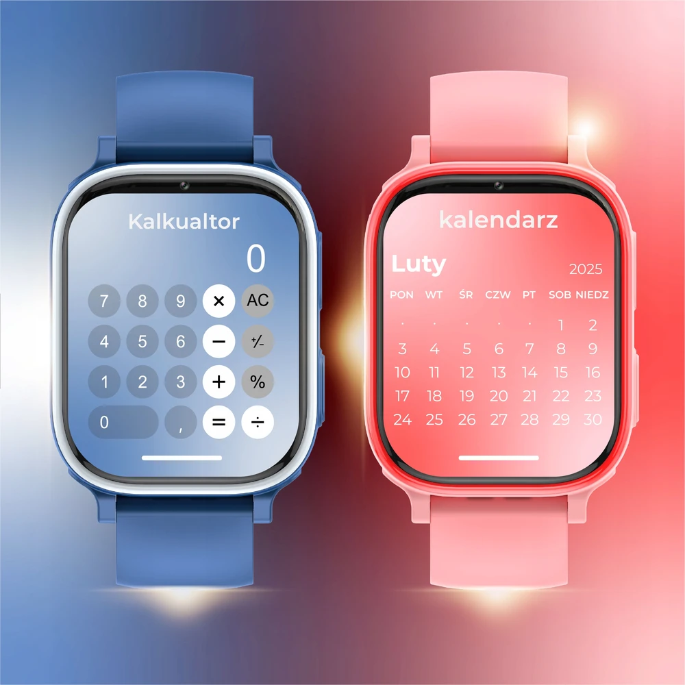 Vaikiškas išmanusis laikrodis WonderWatch, 2 dirželiai