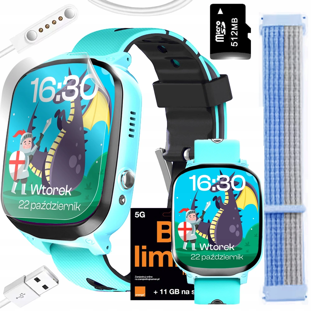 Vaikiškas išmanusis laikrodis WonderWatch A5s