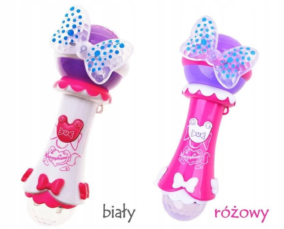 Vaikiškas karaoke mikrofonas Tobbi-Toys, rožinis