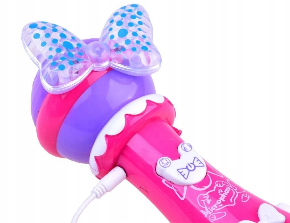 Vaikiškas karaoke mikrofonas Tobbi-Toys, rožinis