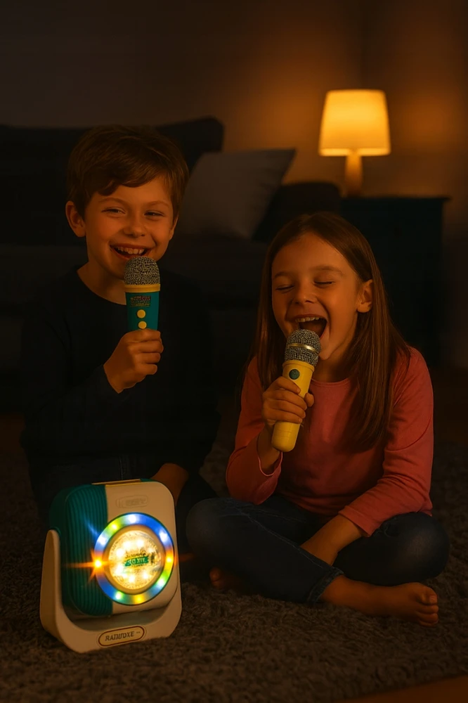 Vaikiškas karaoke rinkinys BOUNN, 2 mikrofonai