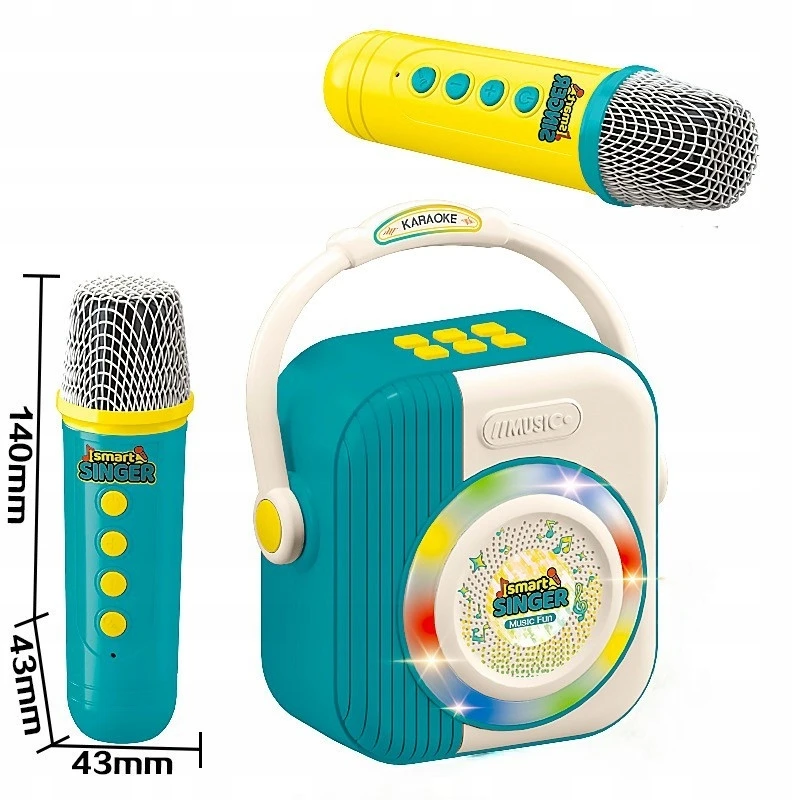 Vaikiškas karaoke rinkinys BOUNN, 2 mikrofonai
