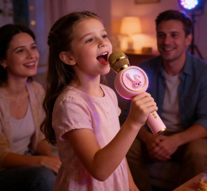 Vaikiškas karaoke rinkinys JYSafora, 2 mikrofonai