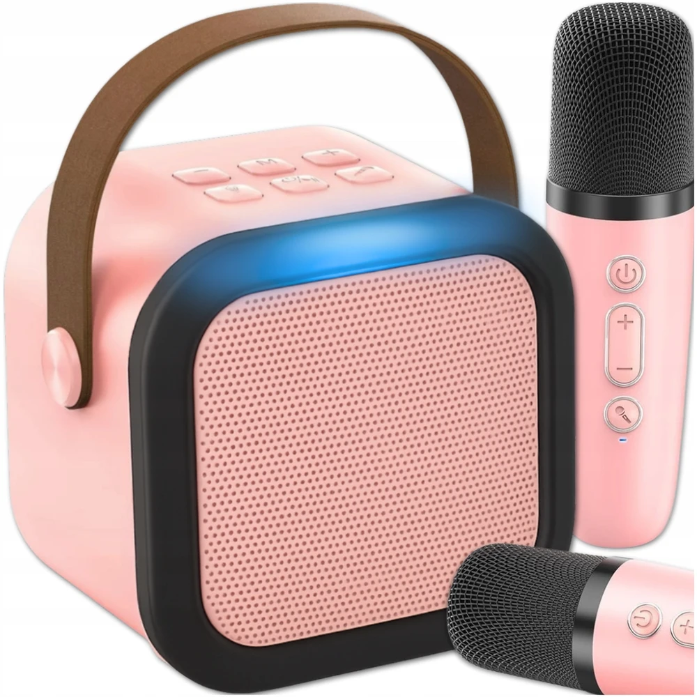 Vaikiškas karaoke rinkinys MEMFLOW, 2 mikrofonai