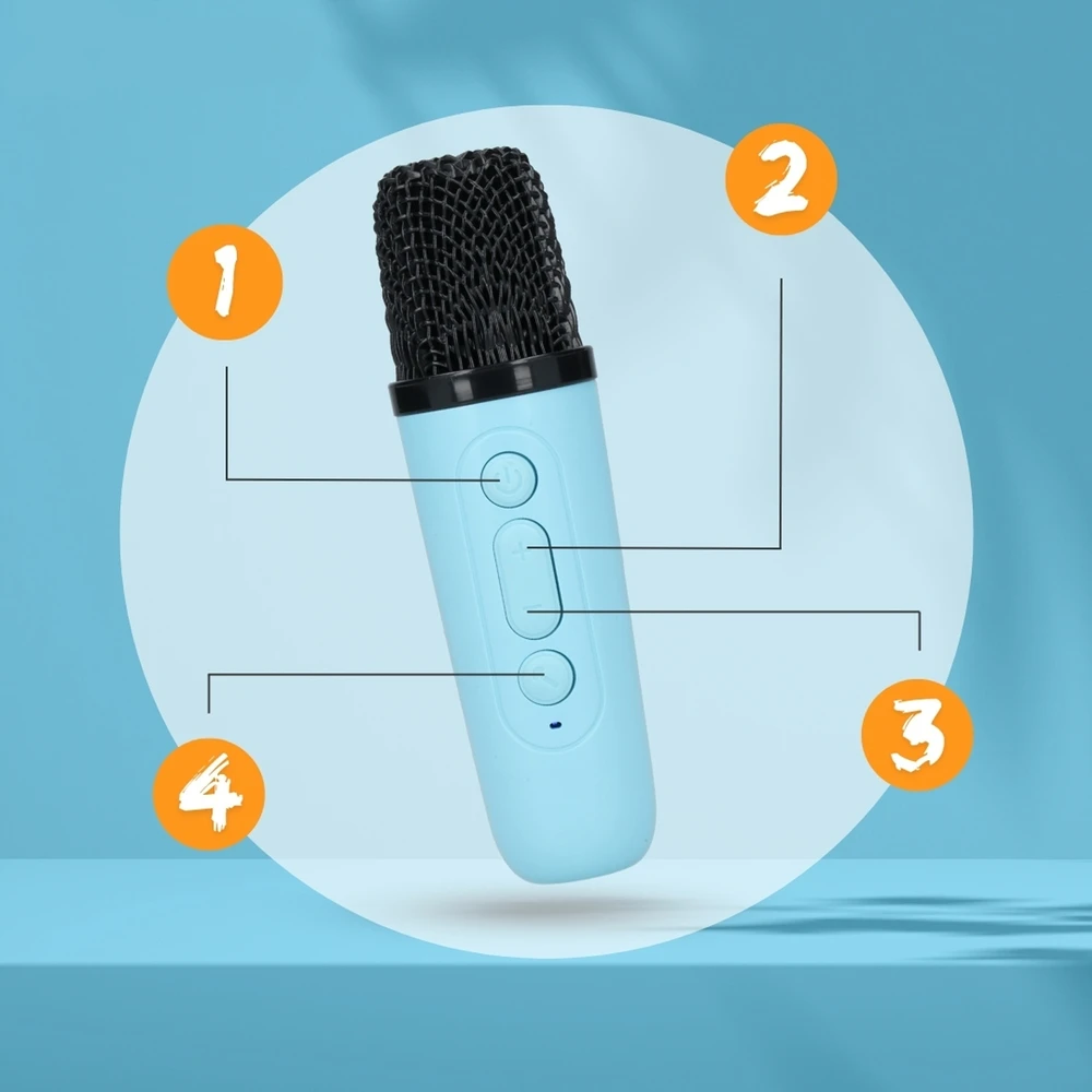 Vaikiškas karaoke rinkinys Xtech, 2 mikrofonai