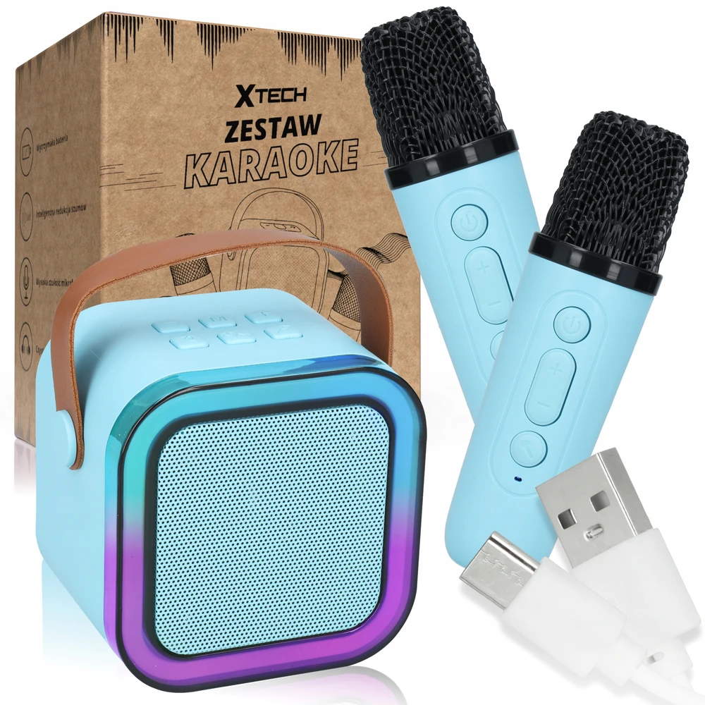 Vaikiškas karaoke rinkinys Xtech, 2 mikrofonai