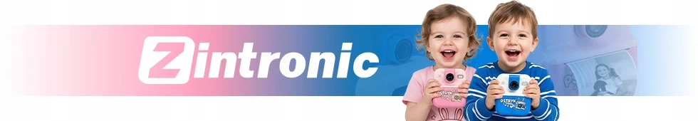 Vaikiškas momentinis fotoaparatas Zintronic, 12 ritinėlių