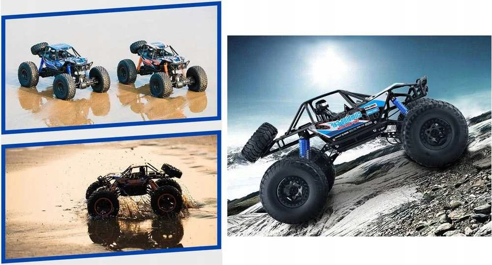 Vaikiškas RC automobilis 4x4, su nuotolinmiu valdymo pultu