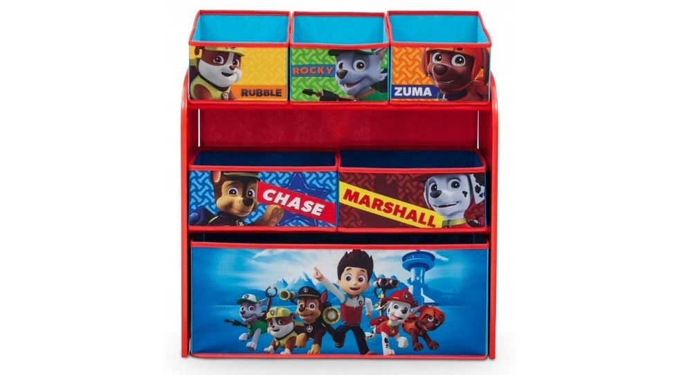 Vaikiškos žaislų lentynos Delta Children Paw Patrol, įvairių spalvų