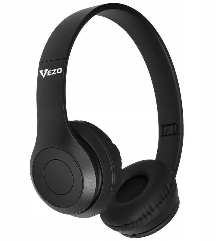 VEZO belaidės on-ear ausinės Bluetooth MP3 – sportui ir žaidimams