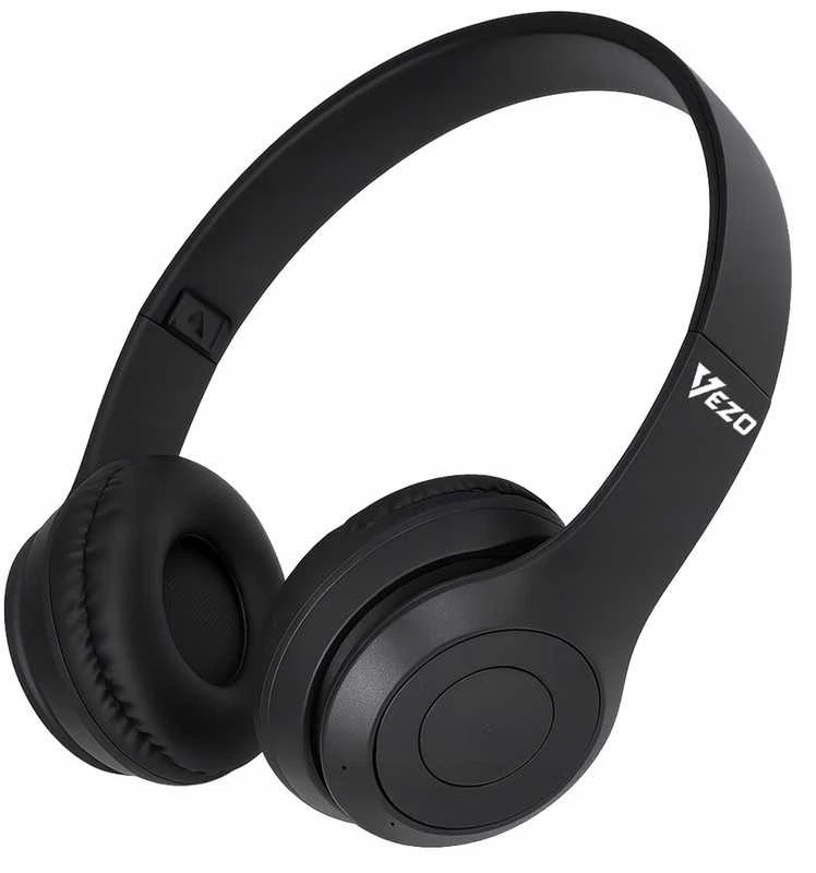 VEZO belaidės on-ear ausinės Bluetooth MP3 – sportui ir žaidimams