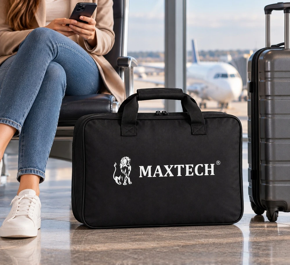 Vibracinis masažo kilimėlis MAXTECH, 9 taškai