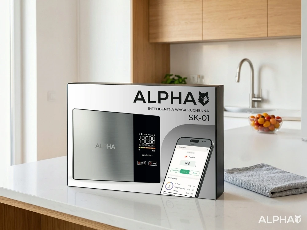 Virtuvinės svarstyklės ALPHA, 5kg