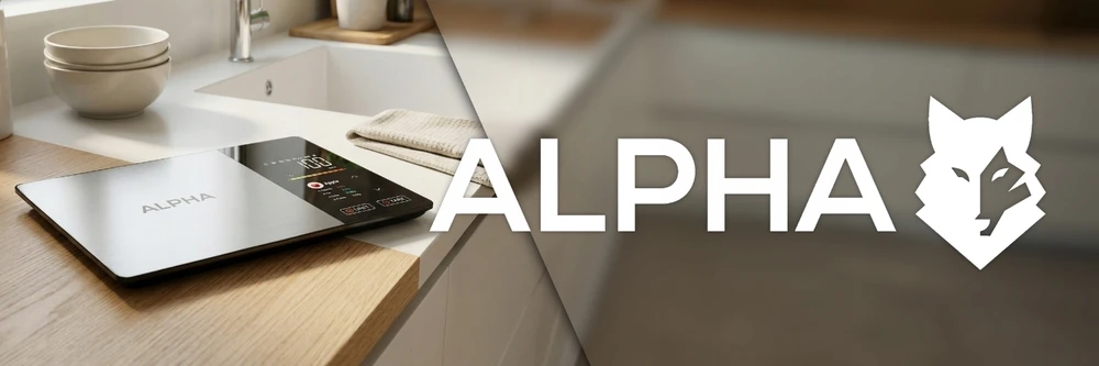 Virtuvinės svarstyklės ALPHA, iki 5kg