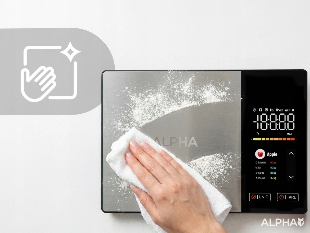 Virtuvinės svarstyklės ALPHA, iki 5kg