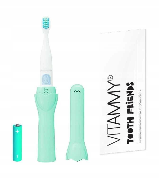 Dantų šepetėlis VITAMMY Friends – sonic šepetėlis vaikams nuo 3 metų, 2 režimai