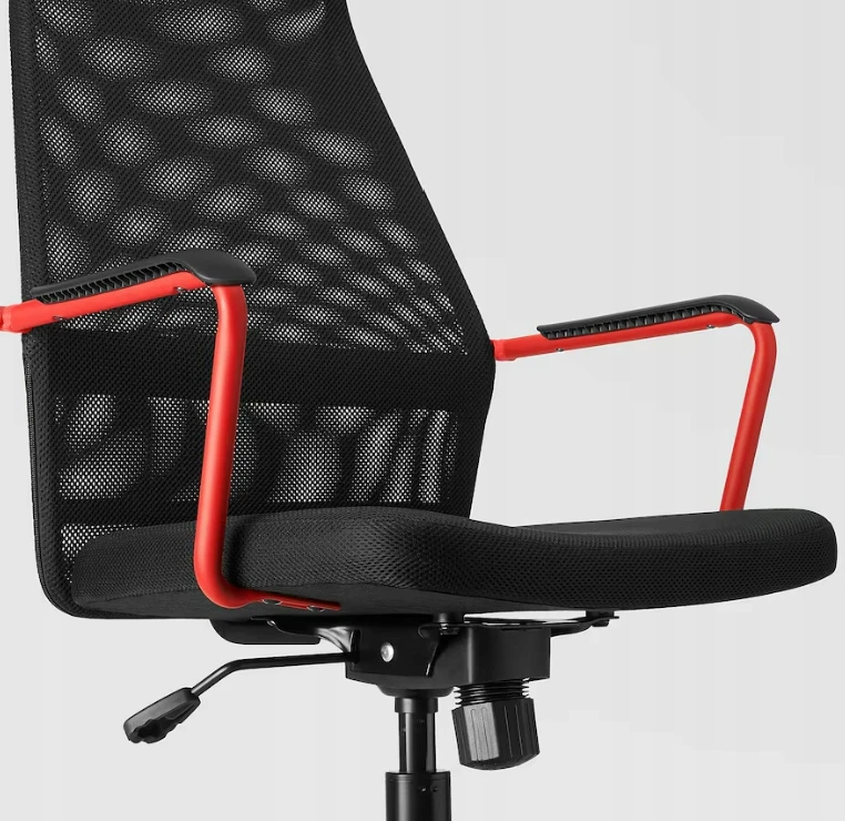 Žaidimų kėdė IKEA HUVUDSPELARE, juoda