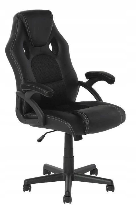 Žaidimų kėdė STIG ergonominė juoda