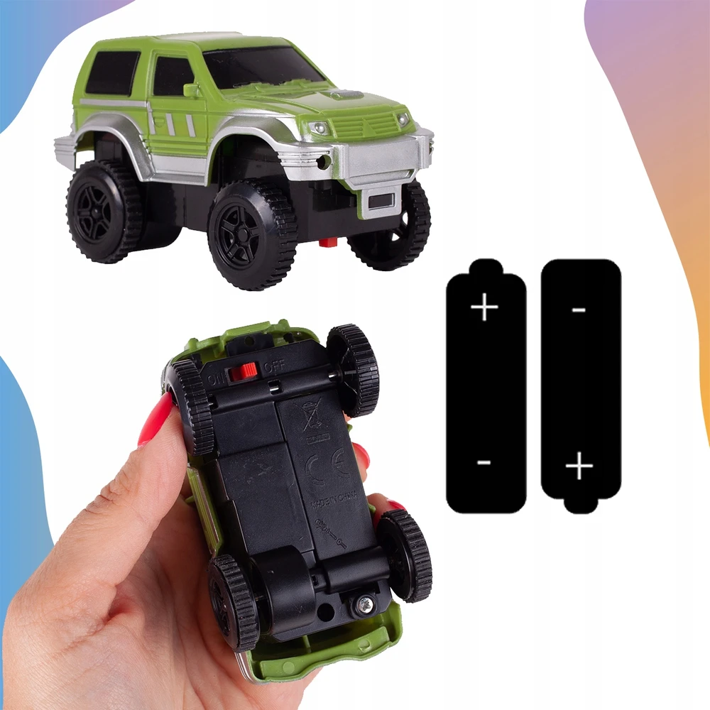 Žaislinė automobilių trasa MalPlay, 240 vnt.