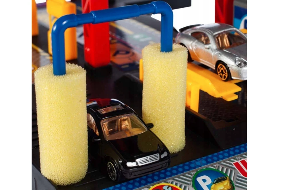 Žaislinis automobilių parkingas su priedais Norimpex