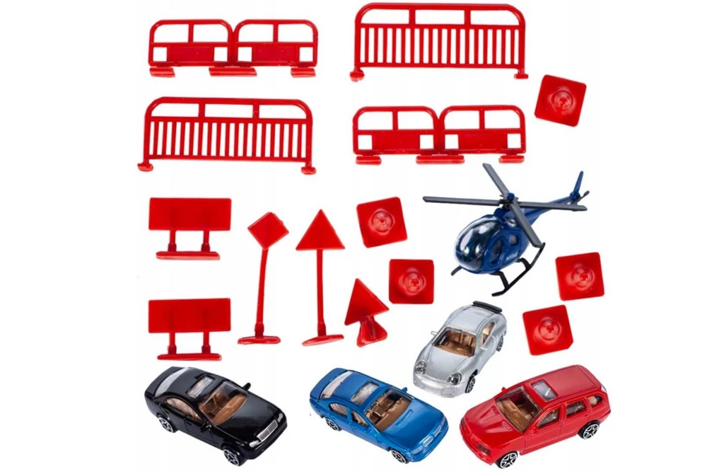 Žaislinis automobilių parkingas su priedais Norimpex