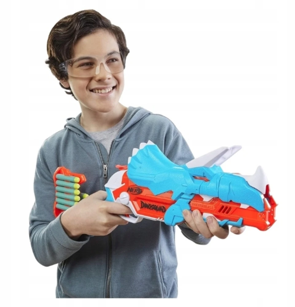Žaislinis dinozaurų pistoletas NERF, 12 vnt.