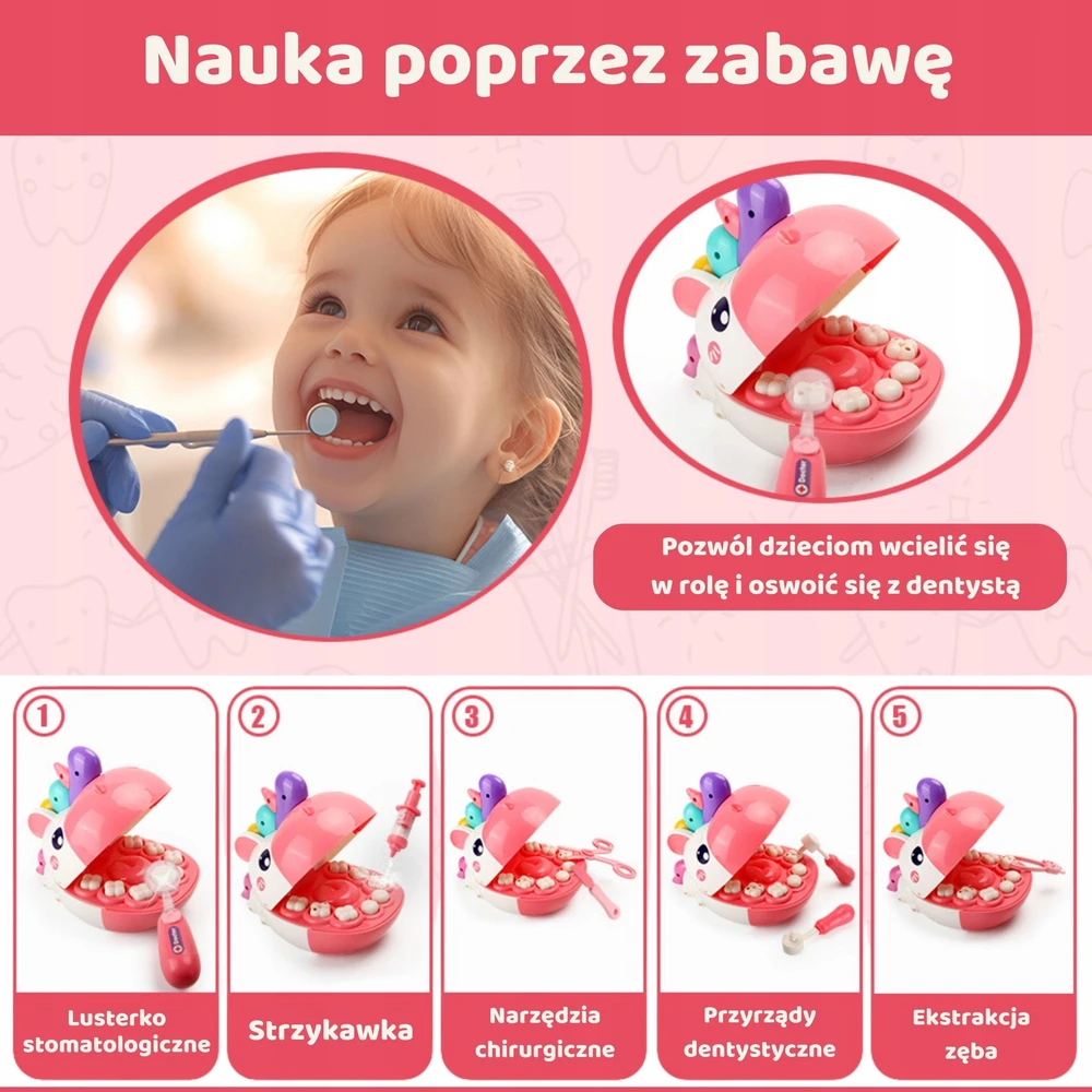 Žaislinis odontologo rinkinys Woopie