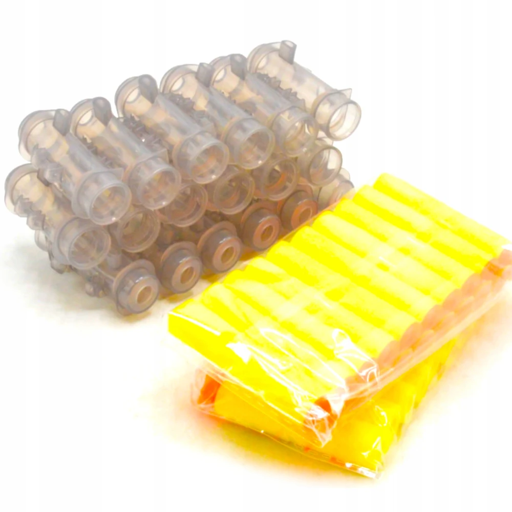 Žaislinis putplasčio strėlyčių pistoletas, 20 vnt.
