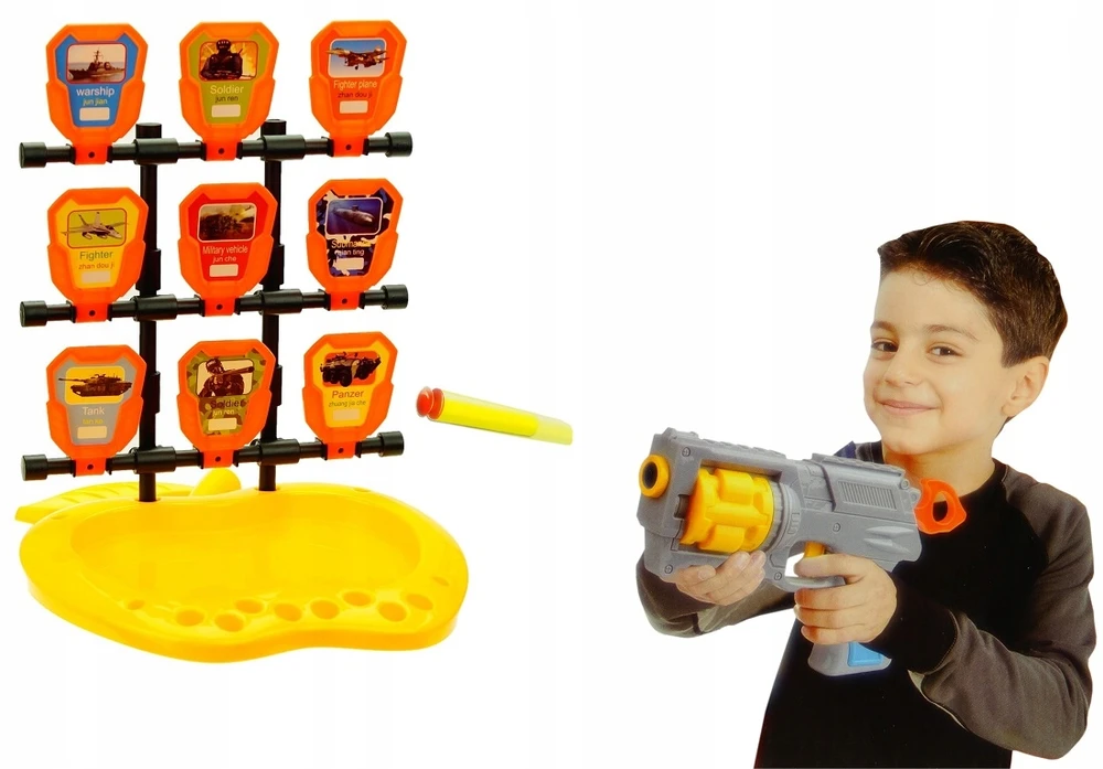 Žaislinis šaudymo rinkinys Nicola Toys, 4 strėlytės