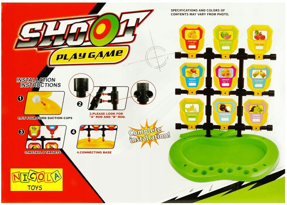 Žaislinis šaudymo rinkinys Nicola Toys, 4 strėlytės