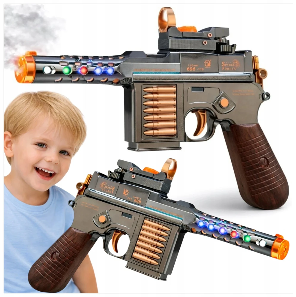 Žaislinis šautuvas Toys, su šviesos ir garso efektais