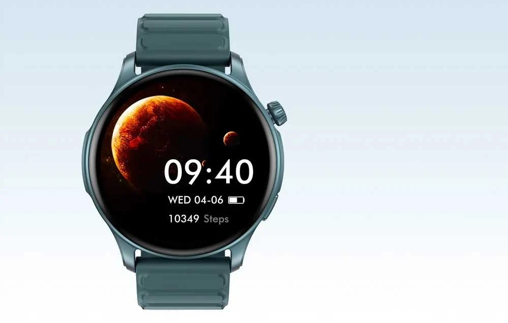 Zeblaze Btalk 3 Pro – stilingas rožinis išmanusis laikrodis moterims su ryškiu AMOLED ekranu