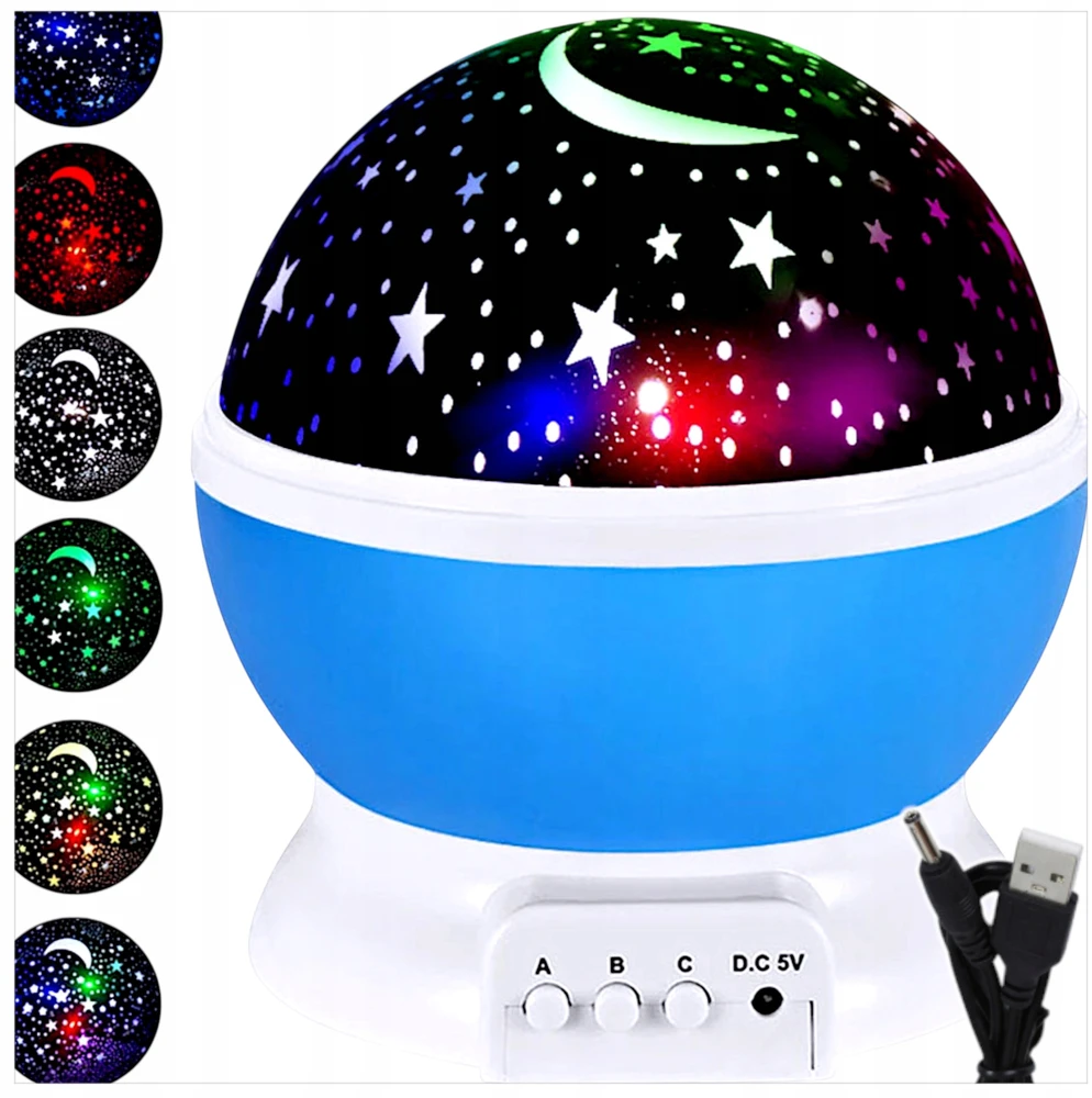Žvaigždžių projektorius ABC, 3 funkcijos