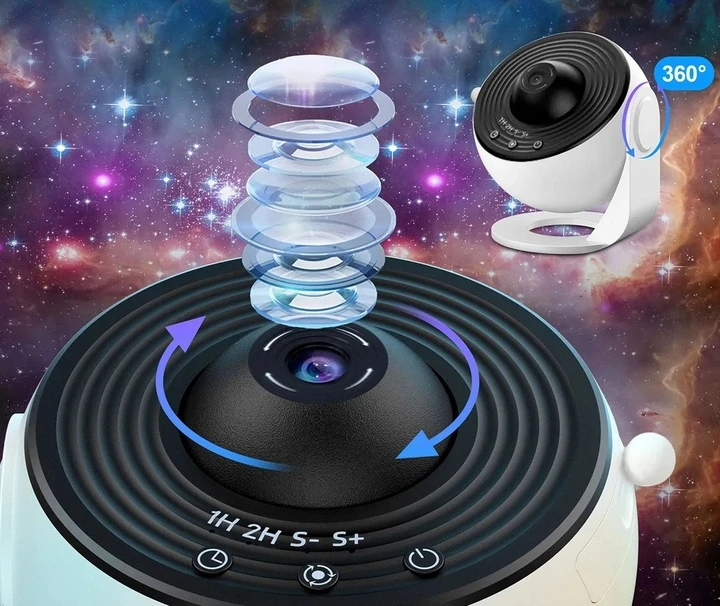 Žvaigždžių projektorius GALAXIA, 12 projekcijų
