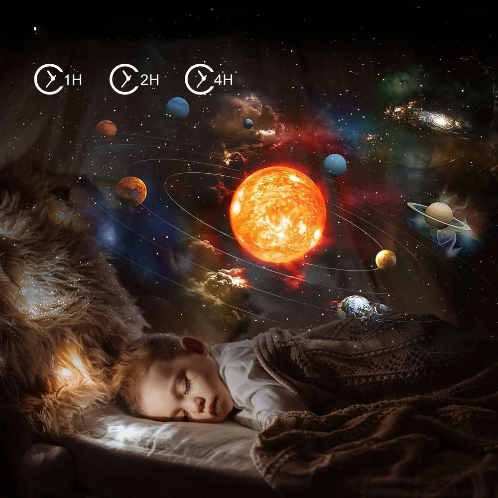 Žvaigždžių projektorius GALAXIA, 12 projekcijų