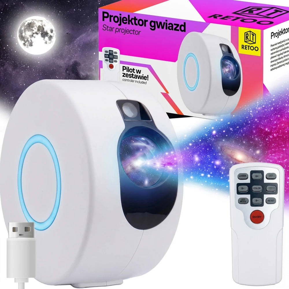 Žvaigždžių projektorius RETOO