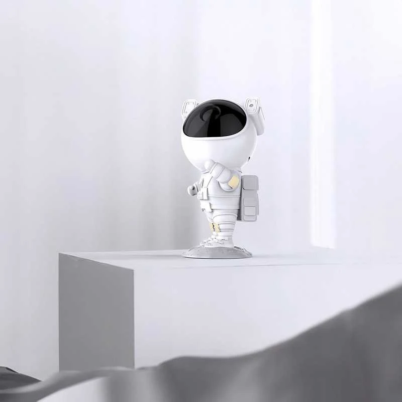 Žvaigždžių projektorius vaikams – astronauto naktinė lempa