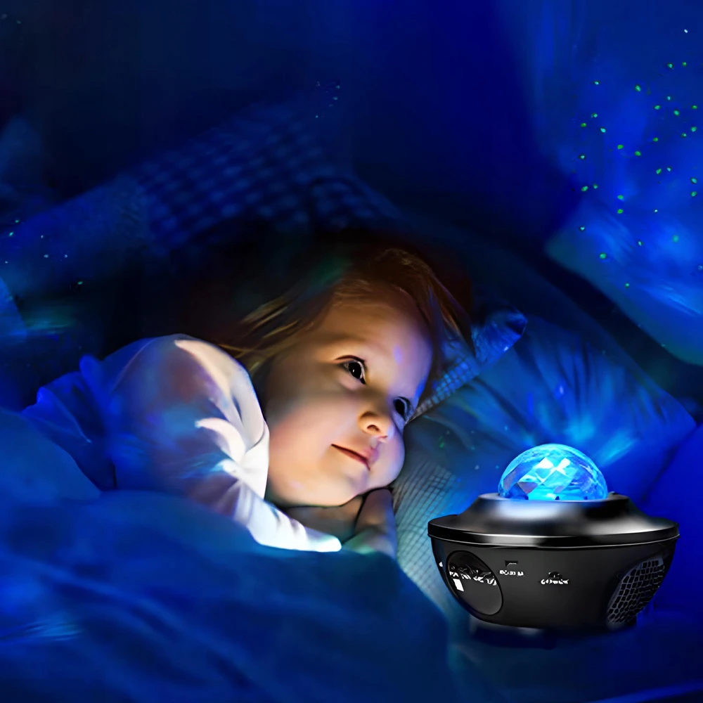 Žvaigždžių projektorius Xtech su „Bluetooth“