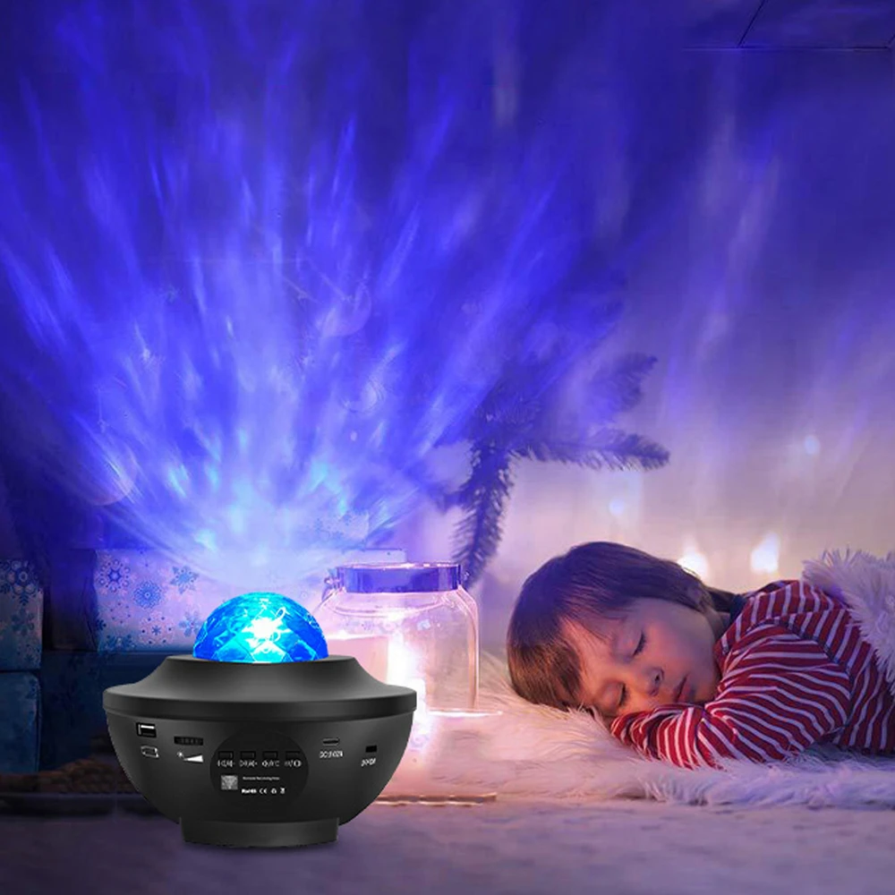 Žvaigždžių projektorius Xtech su „Bluetooth“ garsiakalbiu