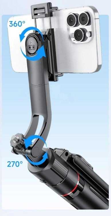 Trikojis stovas telefonui TriStand Ultra BERIMAX teleskopinis, 220 cm