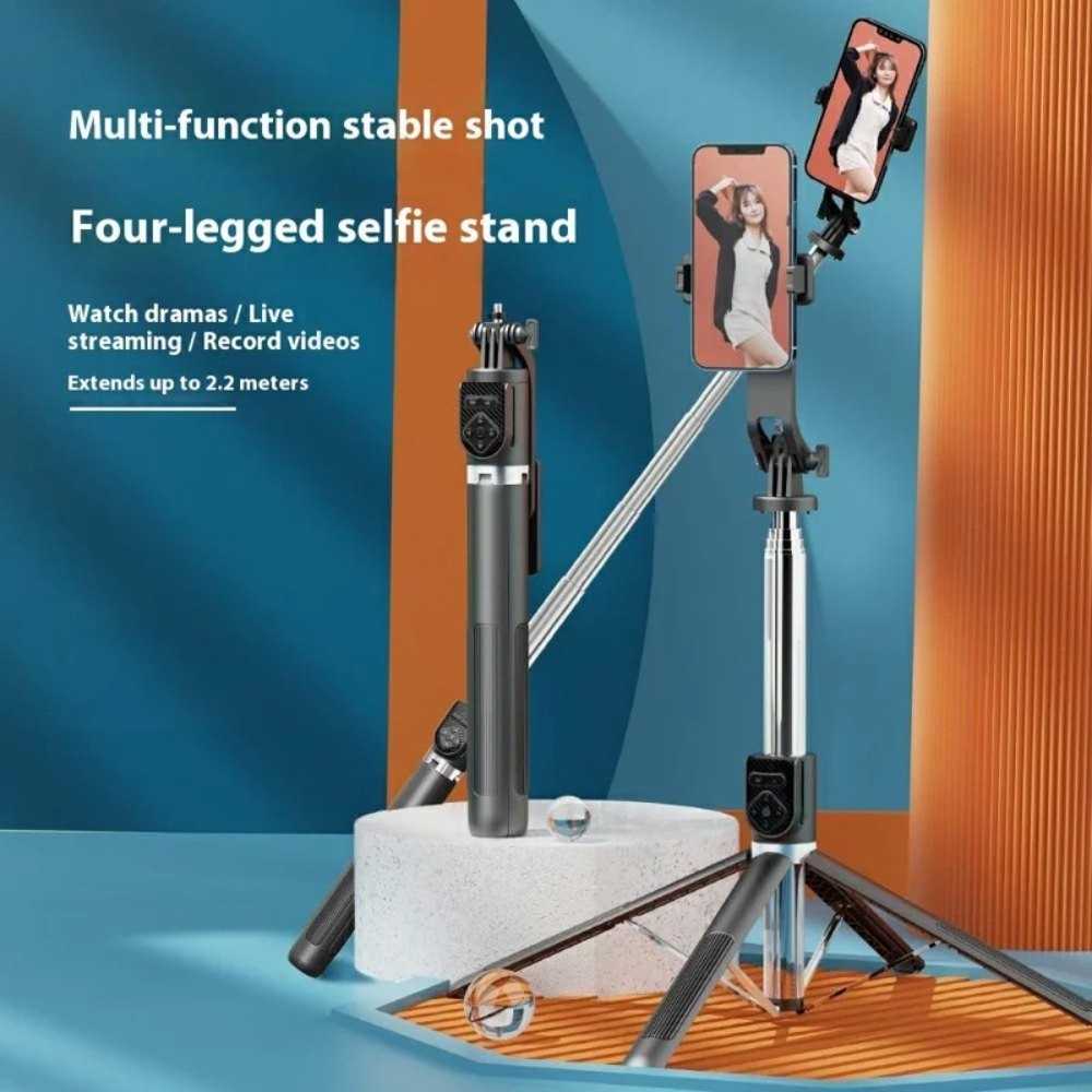 Trikojis stovas telefonui TriStand Ultra BERIMAX teleskopinis, 220 cm